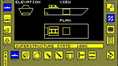 Carrier Command - Amstrad CPC - Gameplay 🎮