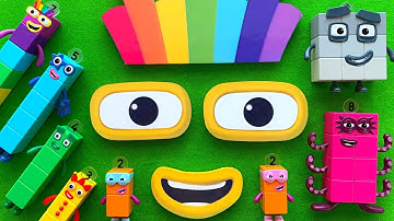 Looking for Numberblocks NEW 7 7 Puzzle Tetris Shape  ASMR chirping of birds