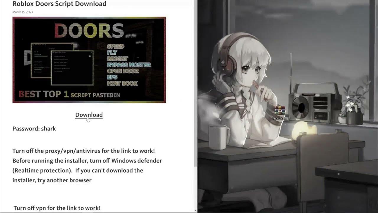 Roblox Doors EXPLOIT HACK 2023 FREE works download in description YouTube