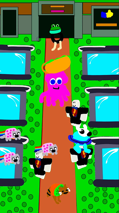 Animation steal a brainrot but bad full Nyan Cat TACOS event #stealabrainrot #roblox