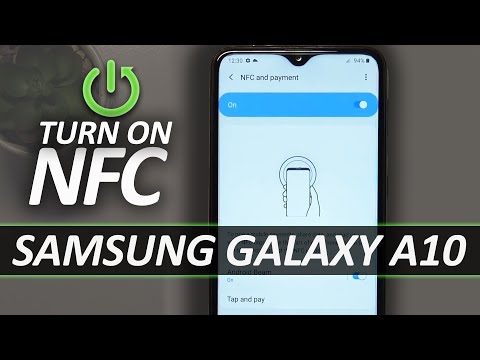 How to Manage NFC on SAMSUNG Galaxy A10 – Turn On / Off NFC Feature