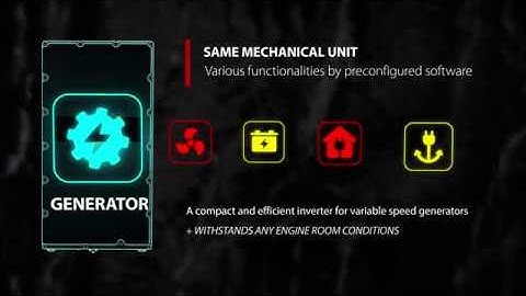 Danfoss Editron Inverters For Marine