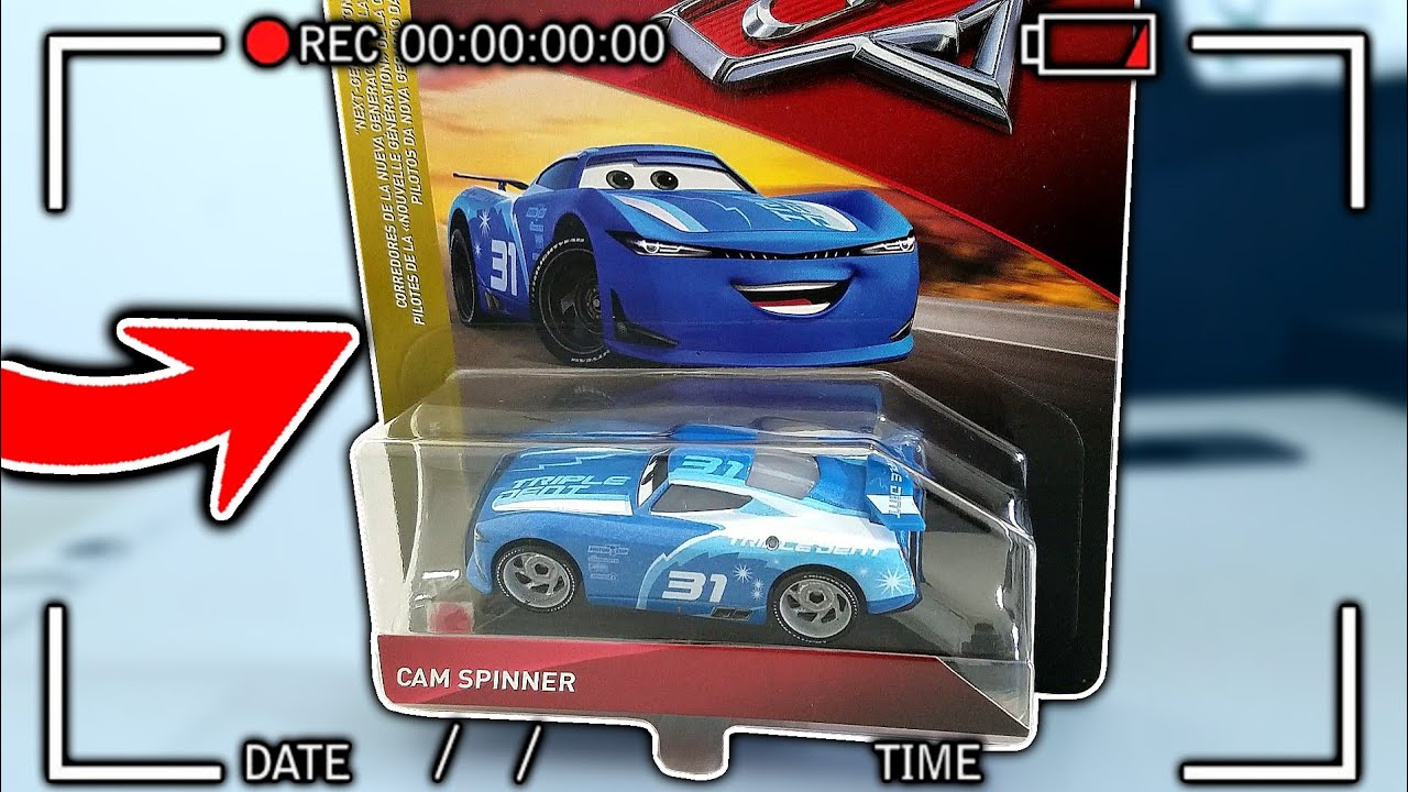 Disney Pixar Cars 2019 release Next-Gen Piston Cup Racers Cam Spinner