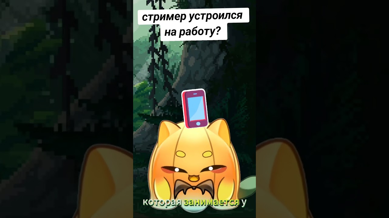 стример устроился на работу? 