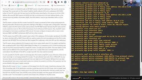 JPR-961 | MPLS | Configuration and Troubleshoot | IPv6 Tunneling | 2