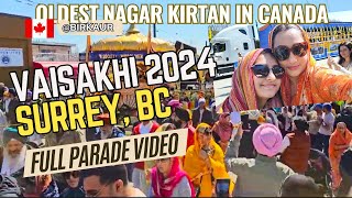 VANCOUVER NAGAR KIRTAN  2024 | VAISAKHI PARADE VANCOUVER BC CANADA 2024| SIKHISM |BASAKHI KHALSA DAY