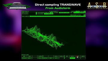 Preparation for sending the transwave from Audioterm to ASR sampling input.