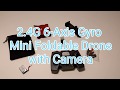 Mini Foldable Pocket Drone with Camera and Live Video - 2.4 G 6-Axis Gyro