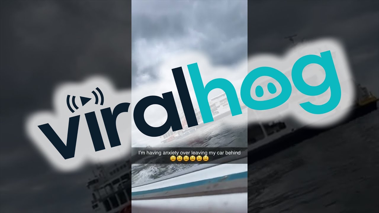 Ferry Boat Catches on Fire || ViralHog