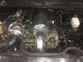 TURBO Silverado Z71, 5.3L First Start, Open Downpipe (Before 4" Mandrel Exhaust)