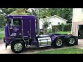 Cabover 1996 kenworth k100e truck walk around and interior tour