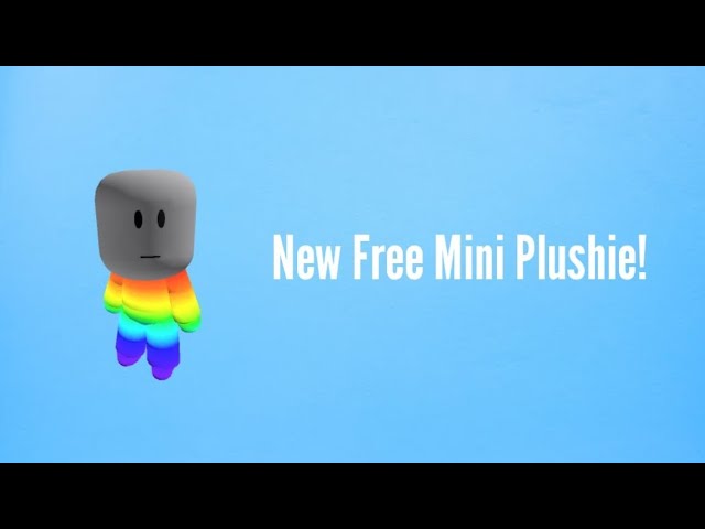 HOW TO GET *FREE* NEW GLOWING TINY PLUSHIE AVATAR ON ROBLOX +