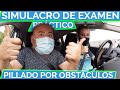 Examen práctico de conducir: ¿pero no ves los obstáculos?