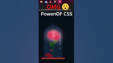 Power Of CSS | Amazing Flower Animation | #shorts