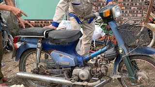 Full Restoration of Old HONDA Super Cub 1982 // Restoring Old HONDA Motorcycle From Scrap Yard