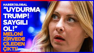 G7 ZİRVESİNDE İTALYA-ABD KRİZİ ÇIKTI! Meloni Trump'ı Yerin Dibine Soktu!