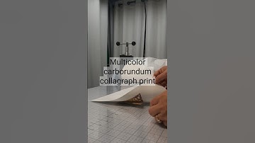 Multicolor Carborundum: The Art of Texture Printing