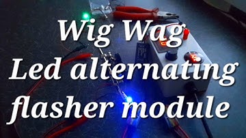 Wig Wag - Alternating Led Flash Module controller #wigwag #beacons