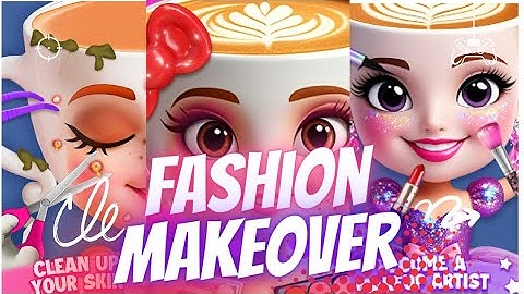 Fashion makeover: Saloon & Dressup game #games #gamingvideos #kidsgames
