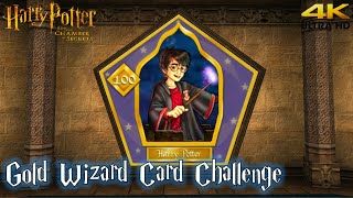 Harry Potter And The Chamber Of Secrets Pc D Wizard Card Challenge Walkthrough 4K