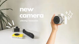 canon eos m50 mark II unboxing | new vlogging camera + accessories