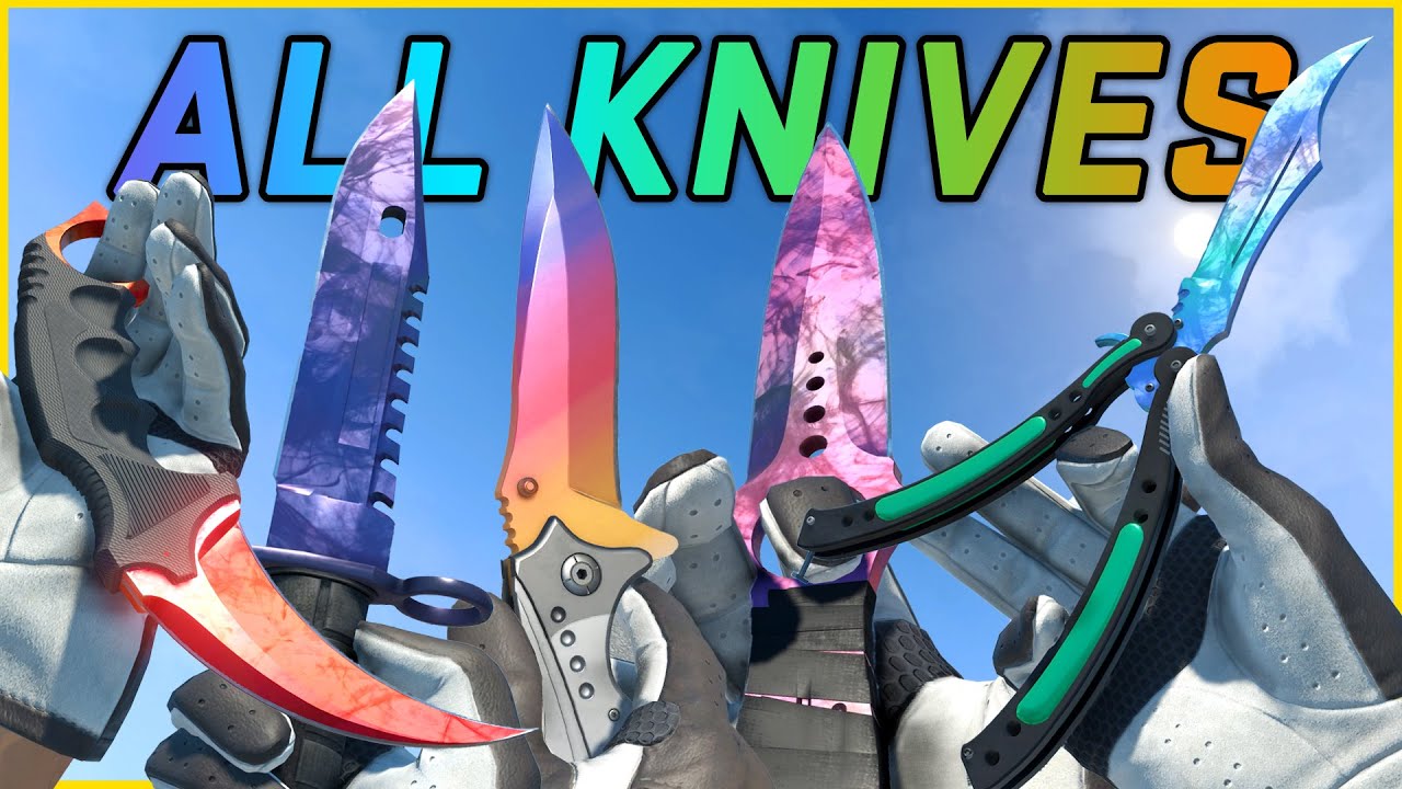 CS2 ALL Knives And Animations - New Knife Animations