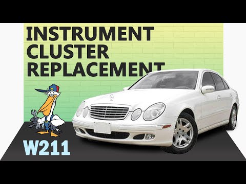 Mercedes-Benz W211 E-Class Instrument Cluster Replacement