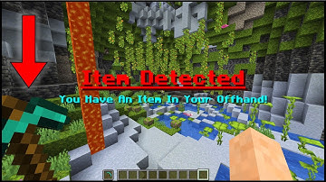 Minecraft 1.19 - How To Test For Item In Offhand