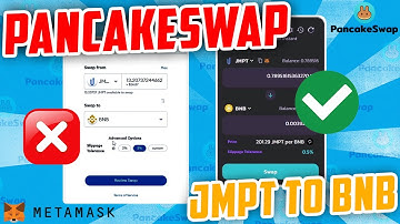 PancakeSwap | JMPT to BNB | How to convert/swap Jmpt into BNB using PancakeSwap | Metamask