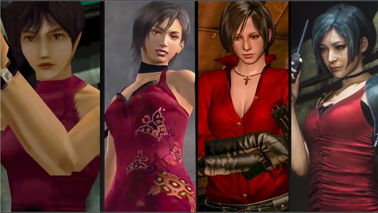 Evolution of Ada Wong in Resident Evil Games from RE2 to RE4