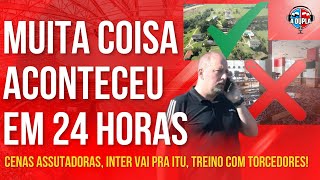 🔴⚪ Diário do Inte KTO: Nova sede definida | Estragos do Beira-Rio revelados | Imagens do treino