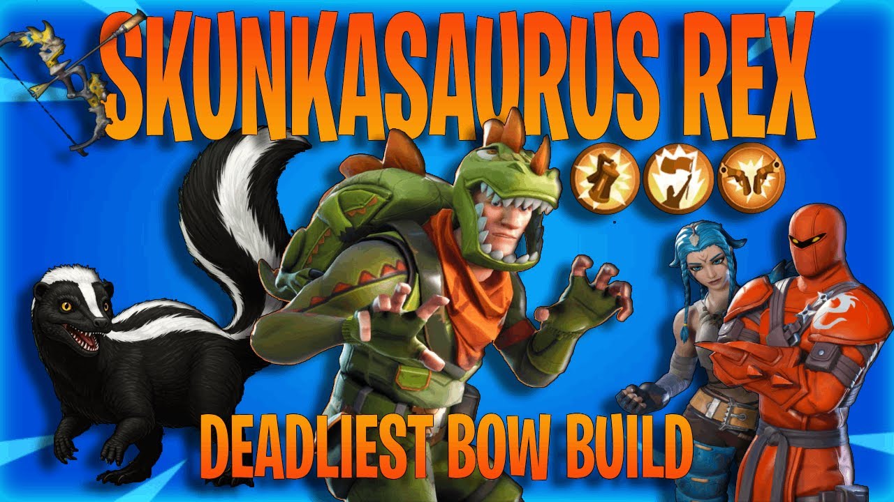 STW: Скунказавр Рекс: Сборка лука с эффектом «вонючки» высшего уровня (Фантазия о повелителе звер...