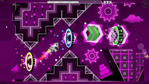 Bionic Button by TheRealDarnoc (Weekly Demon)(3/3 Coins) Geometry Dash