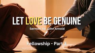 Let Love Be Genuine - Foundations of Spiritual Formation, Fellowship 3
