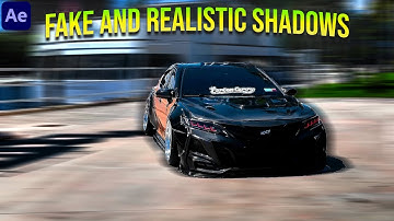 How to Add Fake and 3D Realistic Shadows in After Effects