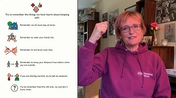 Lockdown story using Makaton signs and picture symbols (non-Speaking Space version) - by Alex Kelly