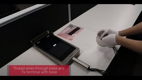 How to Install DS-K5603-Z to Swing Barrier