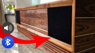 How to make Walnut credenza  Woodworking Projects