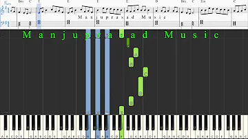 Tum Hi Ho EASY Tutorial | MIDI | SHEET | Manjuprasad Music | Manjuprasad on Piano