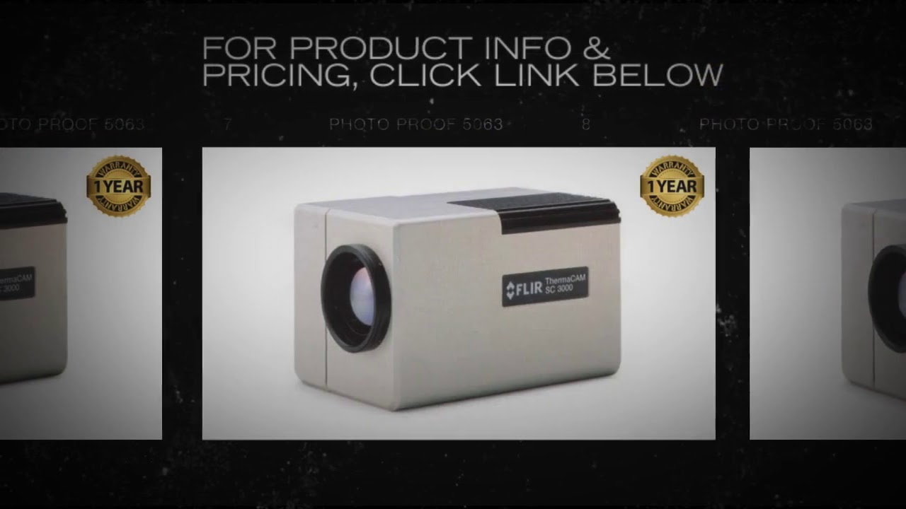 FLIR ThermaCAM SC 3000 60Hz 320 × 240 Infrared Thermal Image