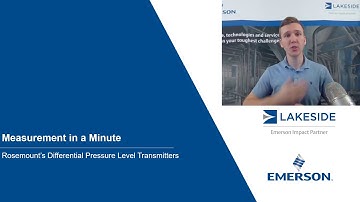 Measurement in a Minute   Rosemount DP Level Seals