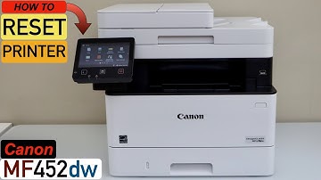 Canon Imageclass MF452dw Printer Reset To Defaults.