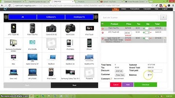 Point of sale - POS system for opencart