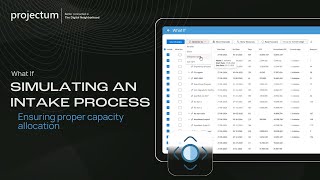 Mastering Portfolio Simulation for Intake Processes with Projectum's What If Tool | PMO Tutorial