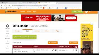 How to use SignUpGenius for ride leaders