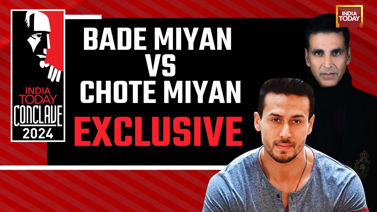 India Today Conclave 2024: Akshay Kumar & Tiger Shroff Together Exclusive | Double Dose Of Action