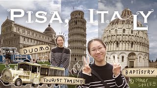 Pisa || The Leaning Tower and Some Snacks || Hana in Italy