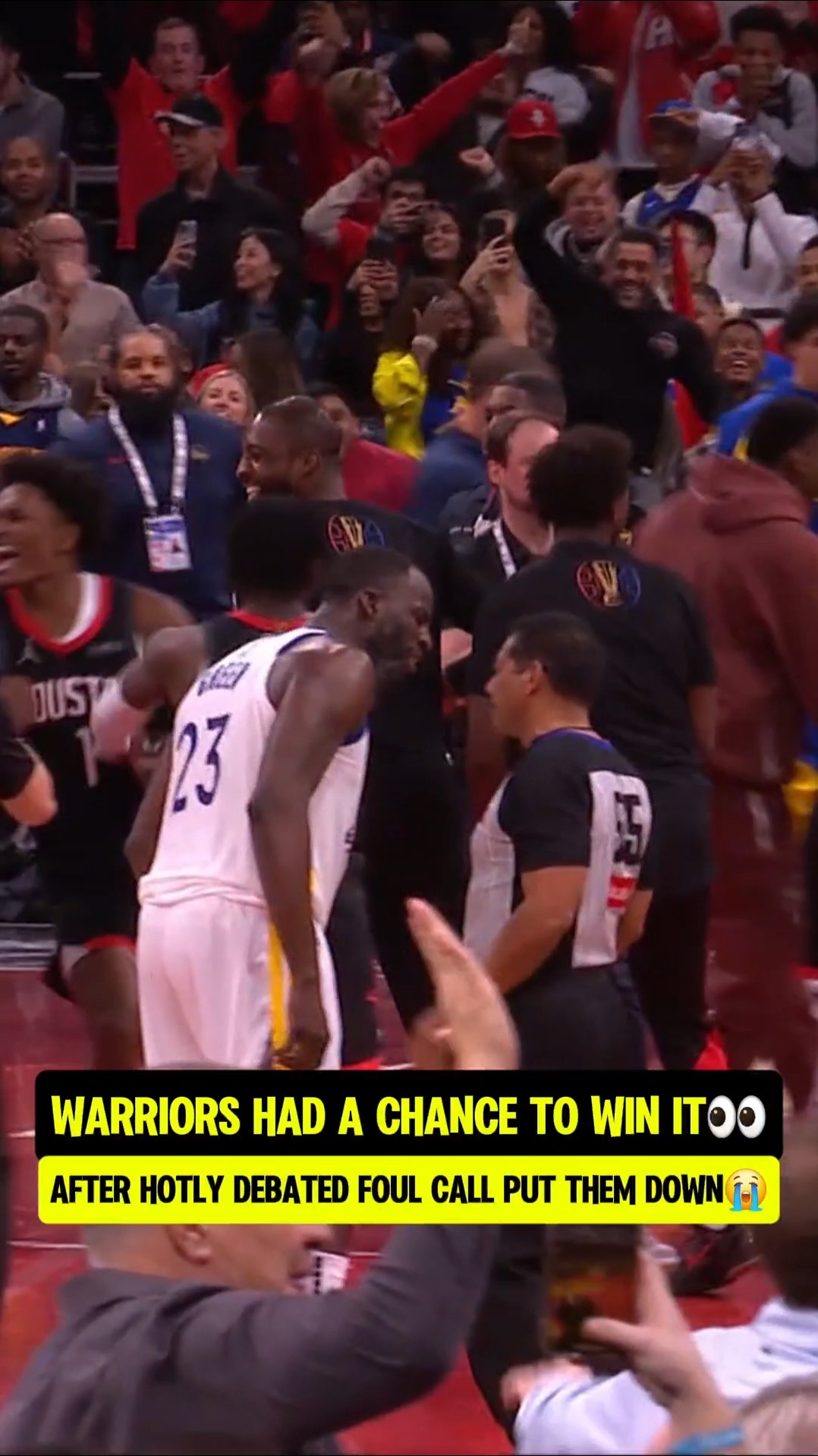 Steph passed up the shot?
