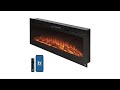 Review: Touchstone Sideline 50” Smart Electric Fireplace Alexa WiFi In-Wall