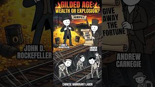 The Unfiltered History of America: The Gilded Age ! #history #animation #4k